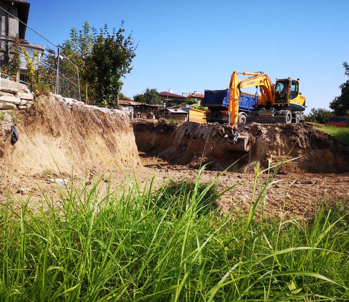 Park Houmes – ИЗКОПНИ РАБОТИ