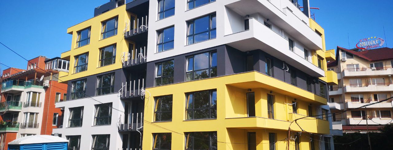 Сграда Melody Homes – завършеност на фасадата - Globstroy