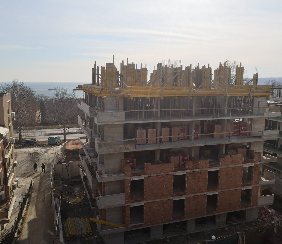 Сграда Melody Homes – плоча и вертикали 7-ми етаж