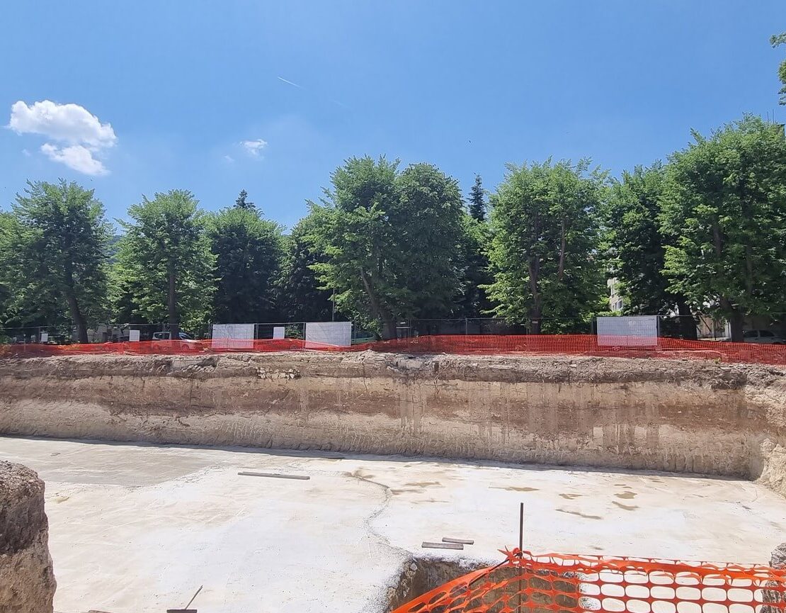 Завършен изкоп на Секция А, на жилищен комплекс „ИННОВА“