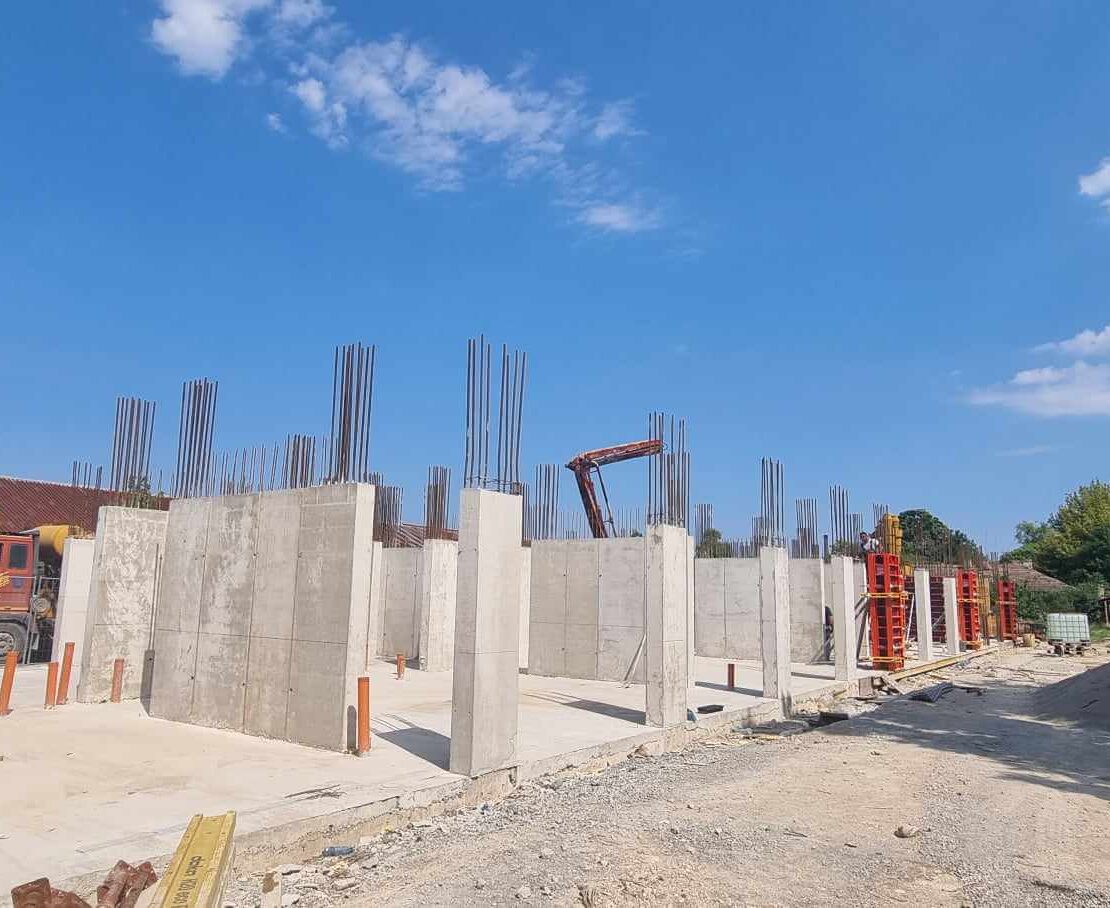 Напредък на строителния процес на сграда „Солей“ гр. Шумен