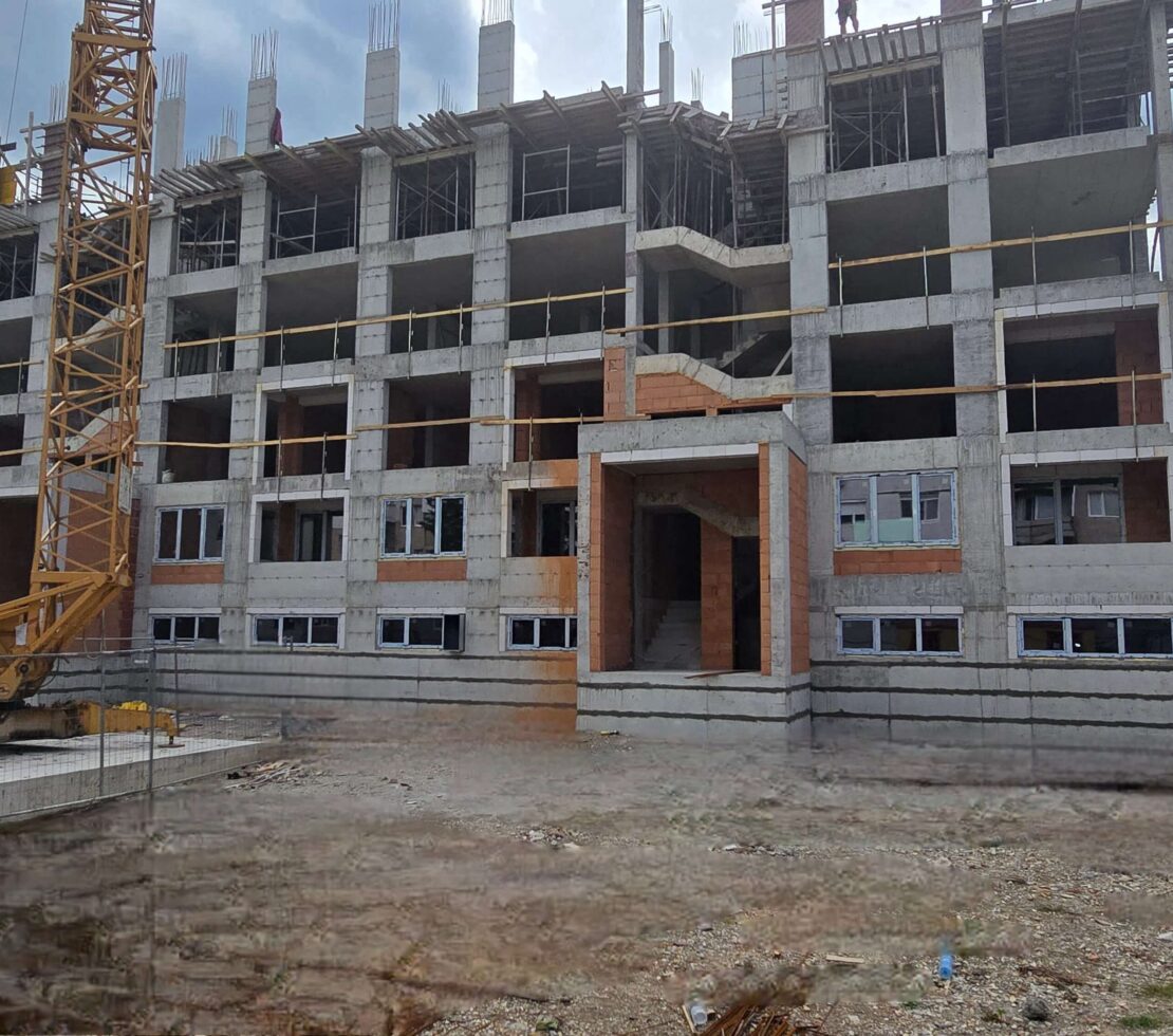 Предстои полагане на плоча на четвърти жилищен етаж на Сграда „Иннова“