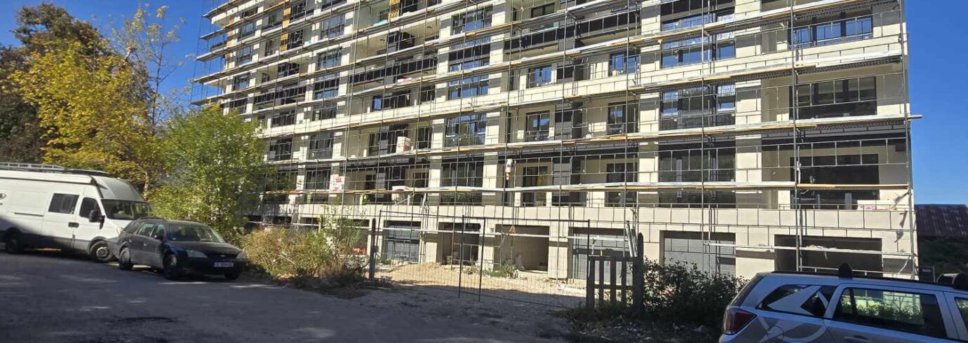 Външната фасада на сграда „Солей“ е почти готова - Globstroy