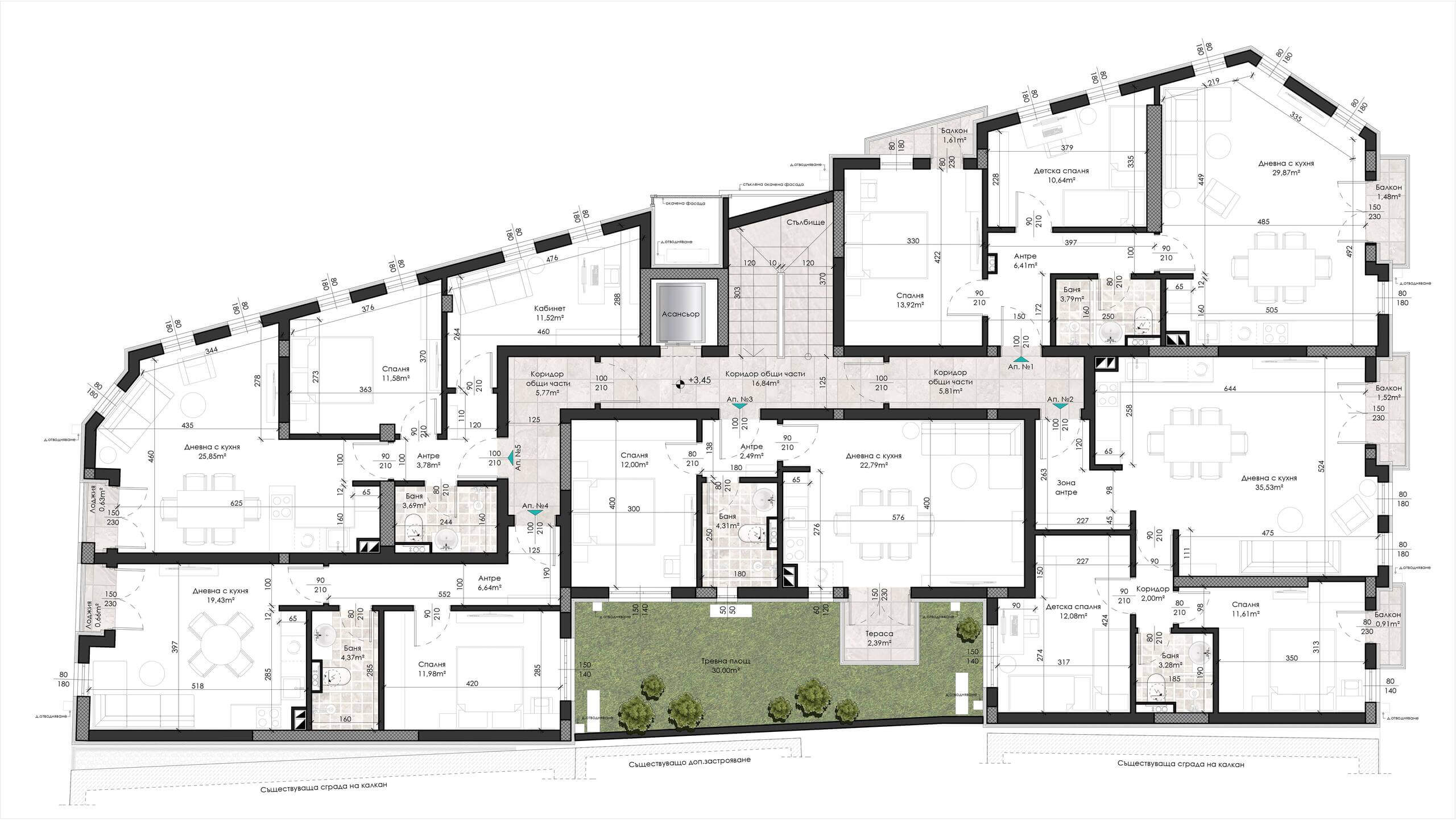 Жилищна сграда Crystal