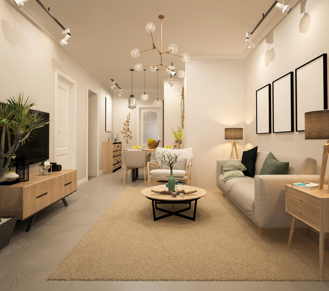 Идеи за обзавеждане на малък апартамент ново строителство: максимално използване на пространството